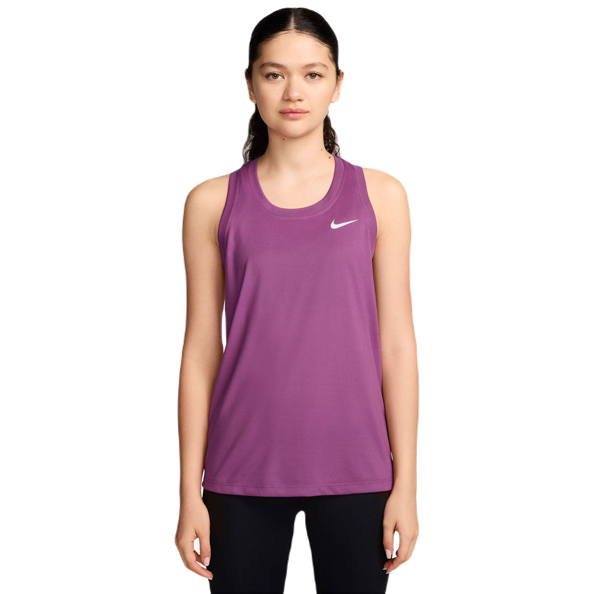 Nike Womens Legend Dri-FIT Racerback Tank - Blue slider