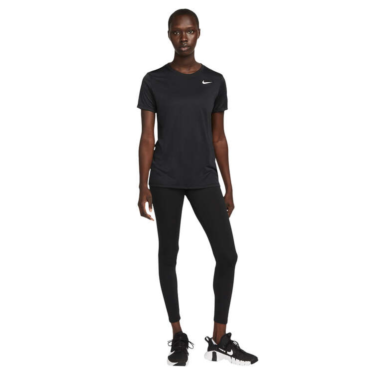 Nike Womens Legend Dri-FIT Training Tee - Black slider