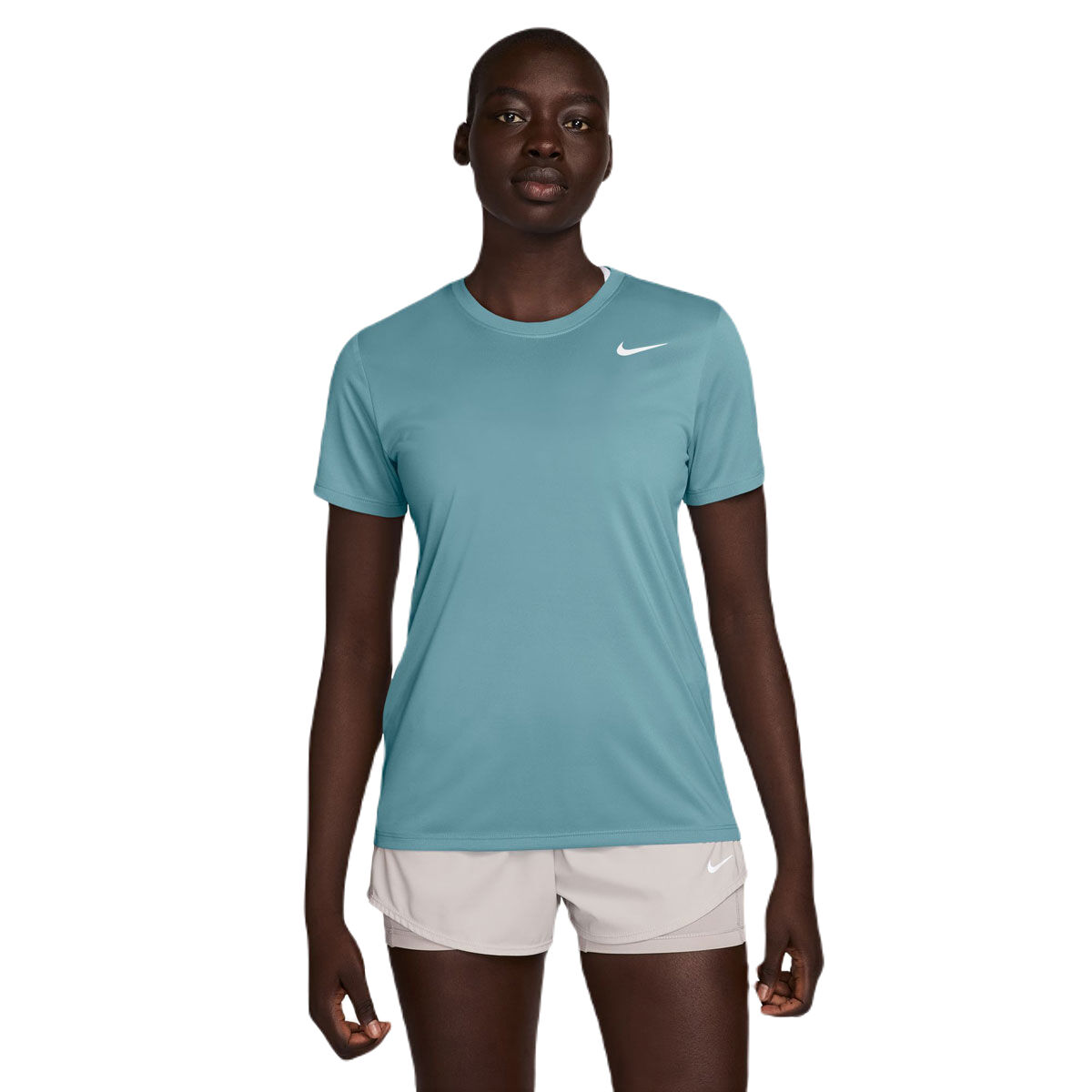 Nike Womens Legend Dri-FIT Training Tee Denim XS - Denim