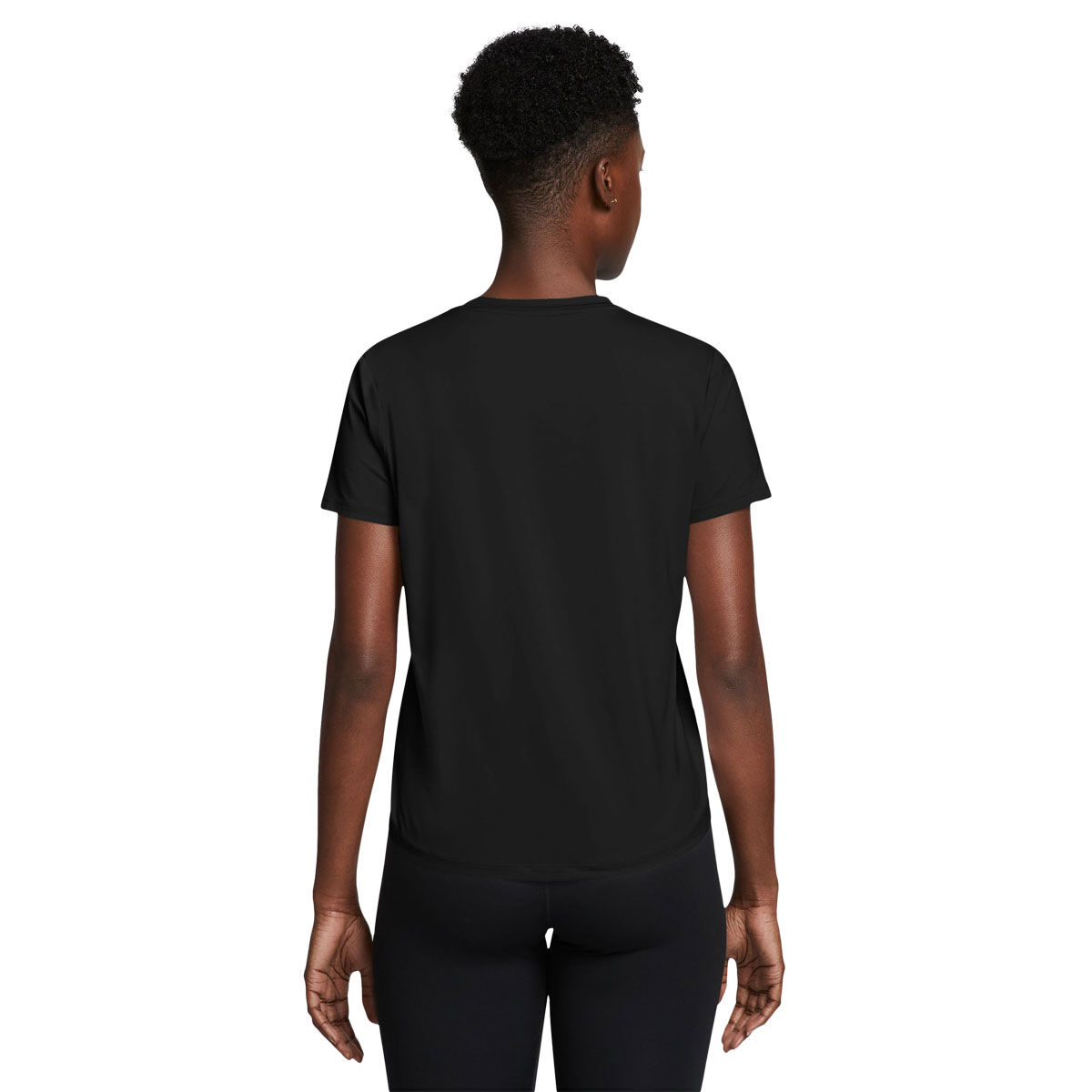 Nike Womens One Classic Dri-FIT Fitness Tee - Black slider