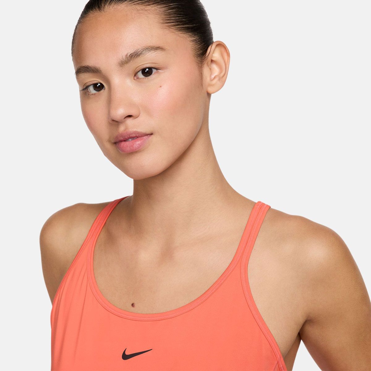 Nike Womens One Classic Dri-FIT Strappy Tank - Mango slider