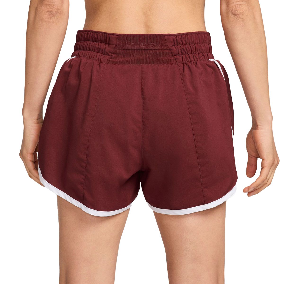 Nike Womens One Dri-FIT 3 Inch Brief-Lined Running Shorts - Red slider