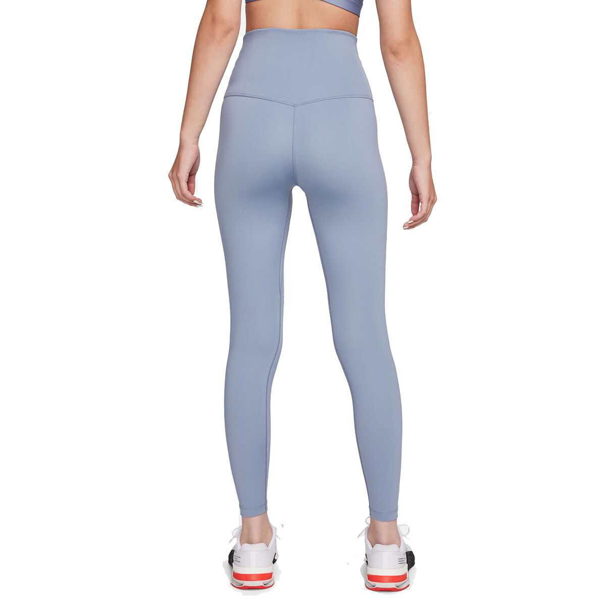 Nike Womens One Dri-FIT Graphic High Rise Full Length Tights - Ash slider