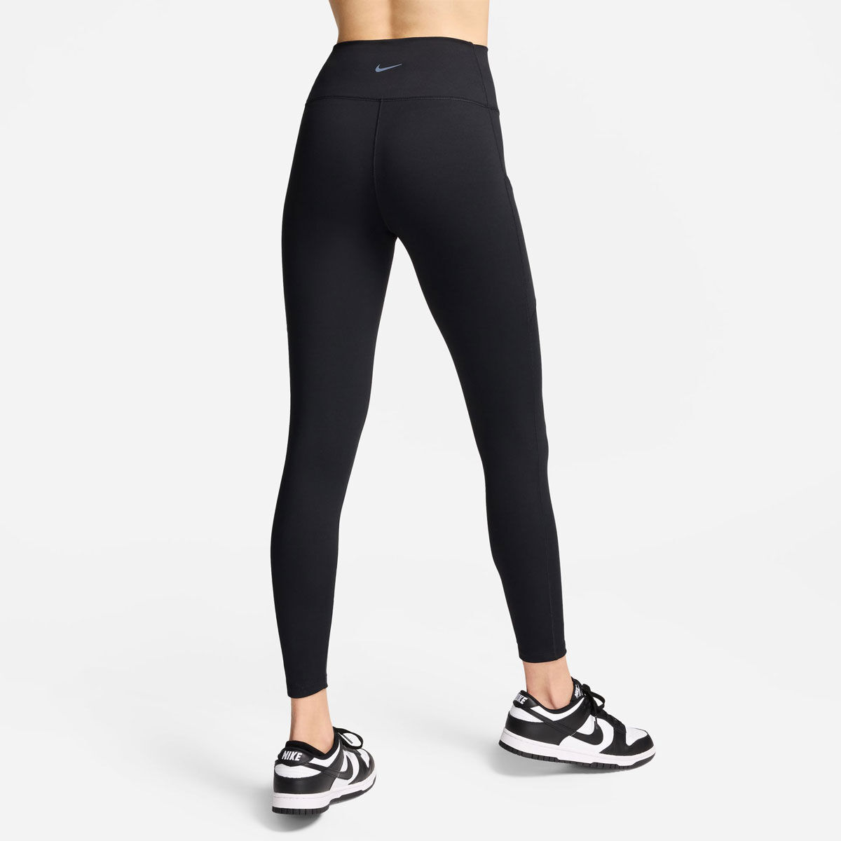 Nike Womens One Dri-FIT High Rise 7/8 Pocket Tights - Black slider