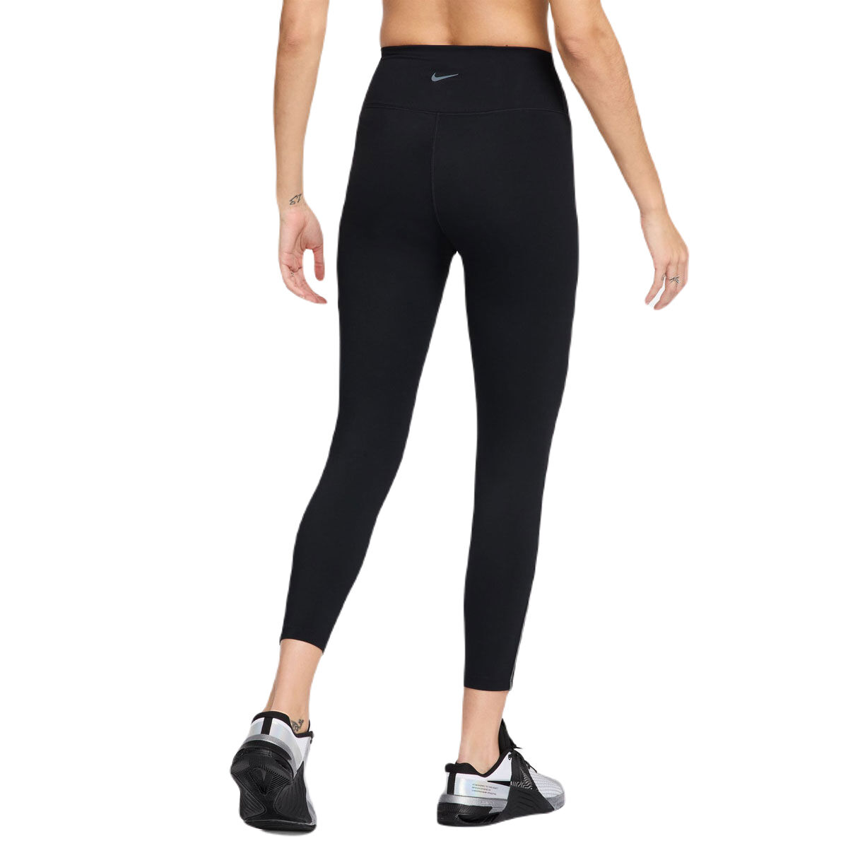 Nike Womens One Dri-FIT High Rise 7/8 Tights - Black slider