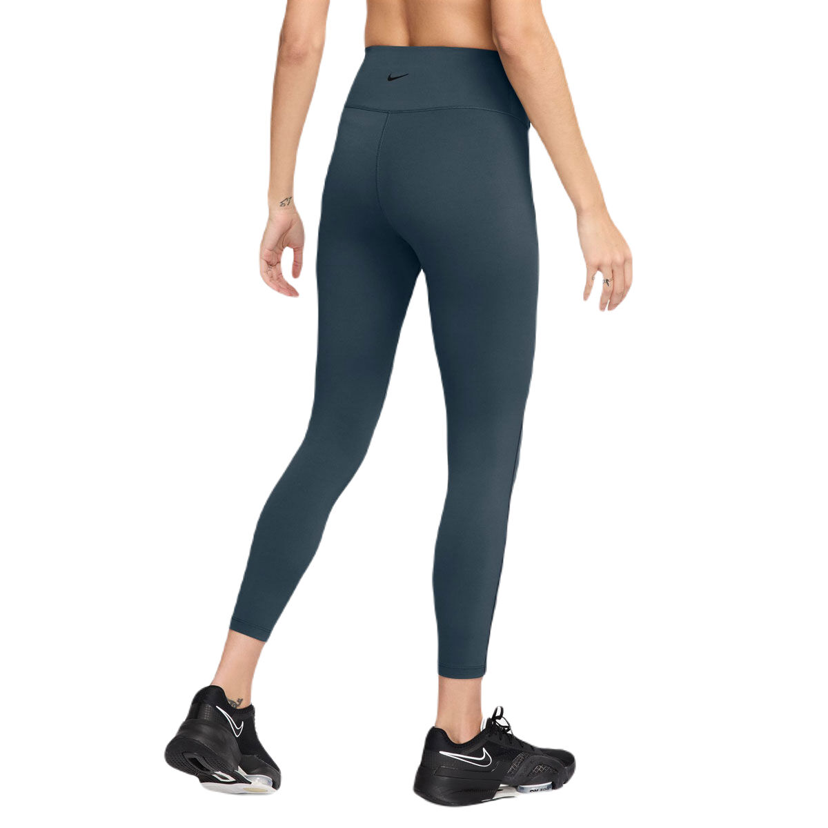 Nike Womens One Dri-FIT High Rise 7/8 Tights - Navy slider