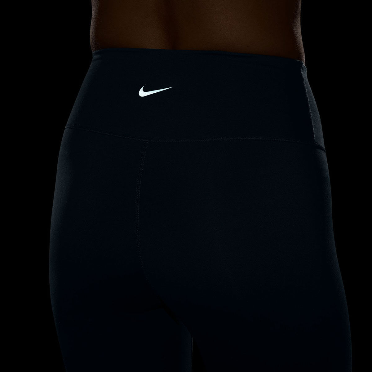 Nike Womens One Dri-FIT High Rise 7/8 Tights - Navy slider