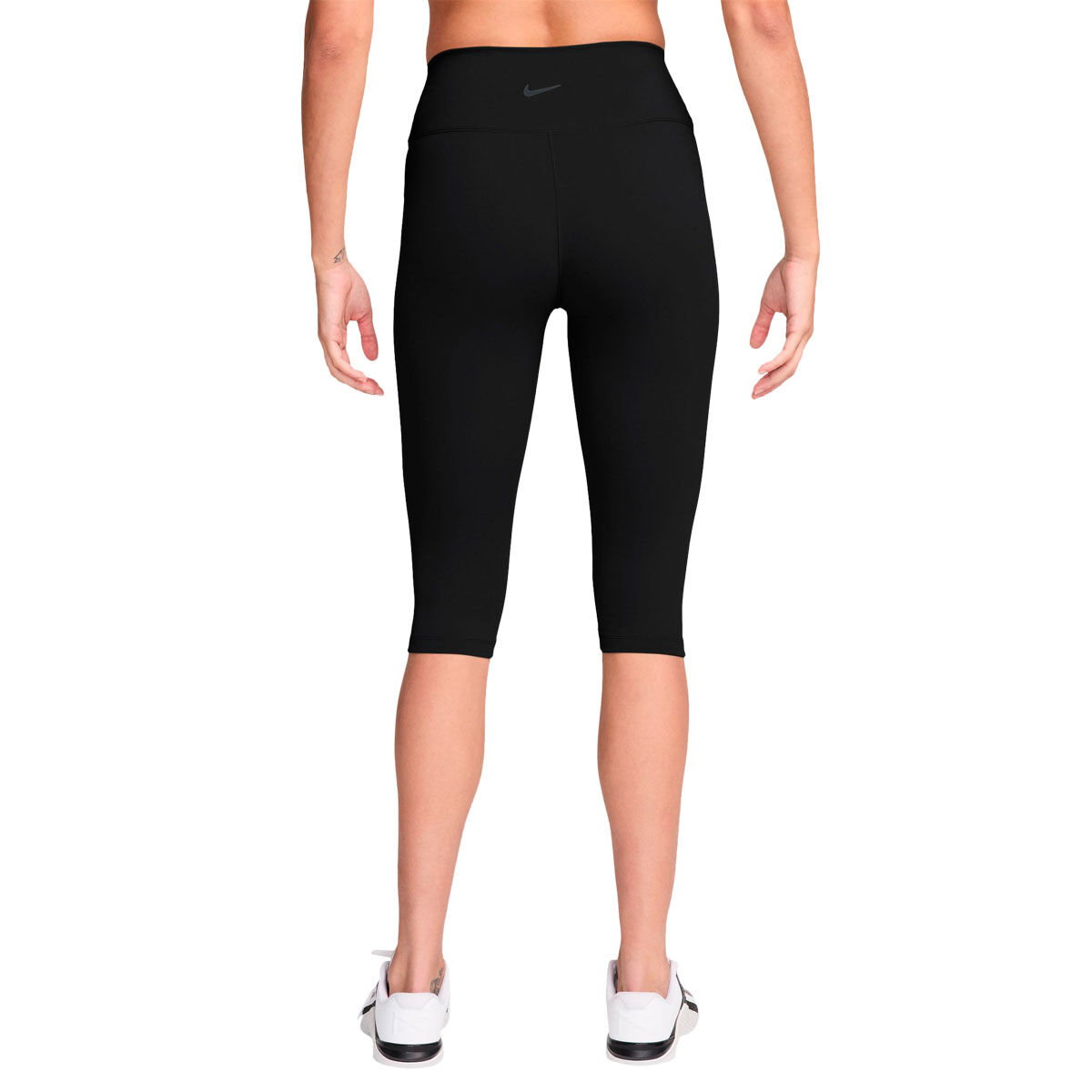 Nike Womens One Dri-FIT High Rise Capri Tights - Black slider