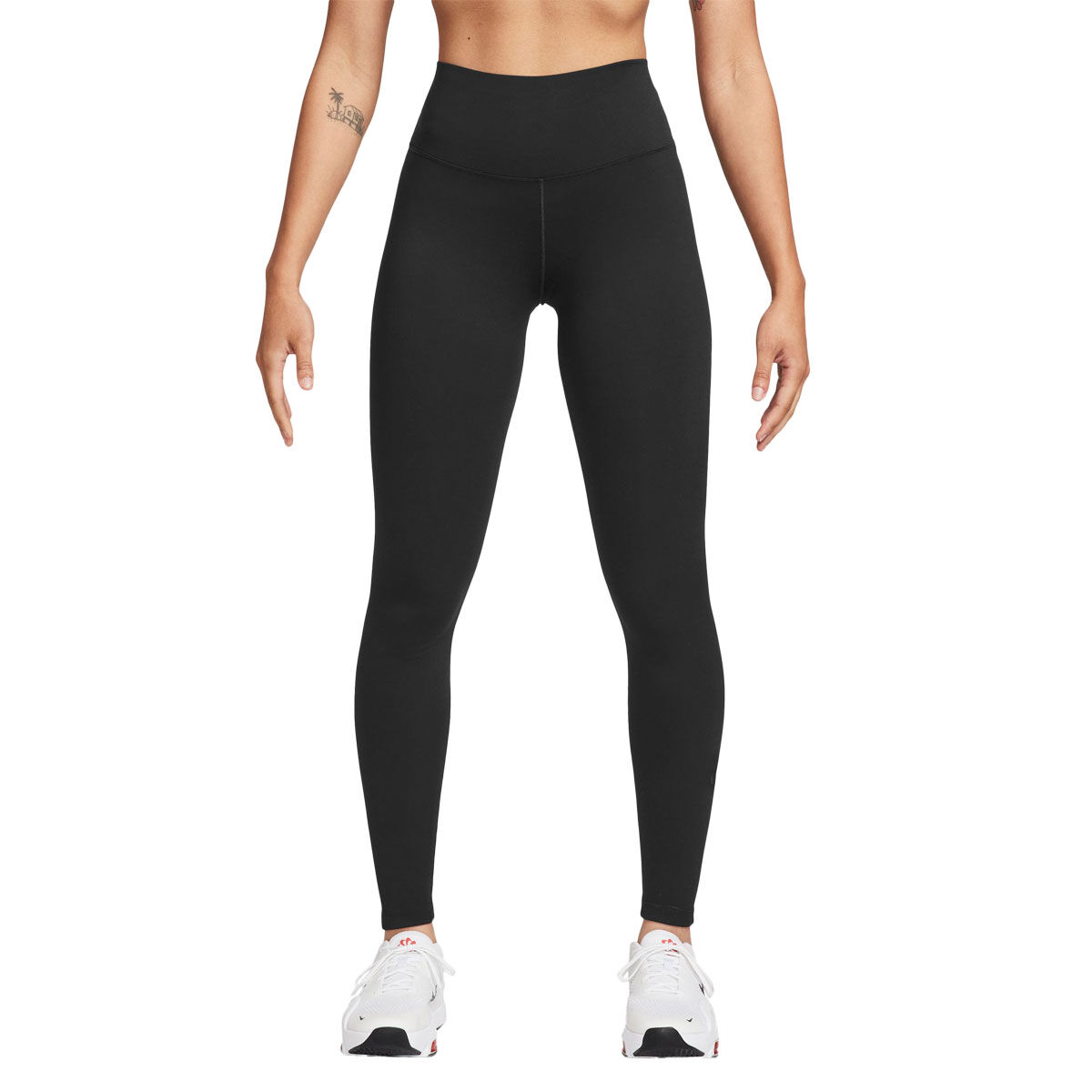 Nike Womens One Dri-FIT High Rise Full Length Tights - Black slider