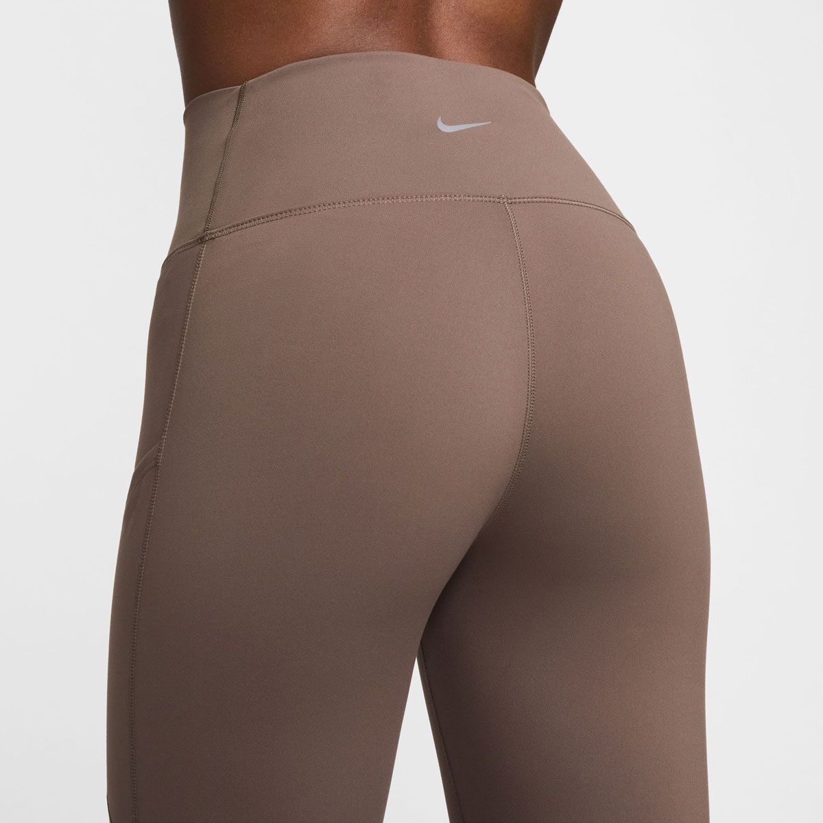 Nike Womens One Dri-FIT High Rise Pocket 7/8 Tights - Iron slider