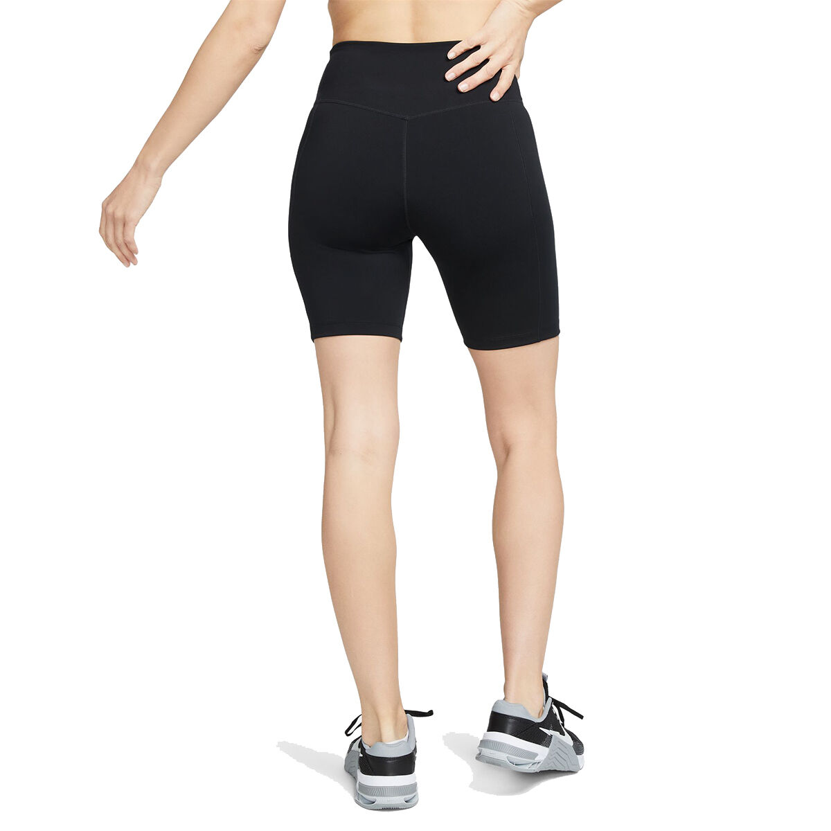 Nike Womens One Dri-FIT Leak Protection Period Bike Shorts - Black slider