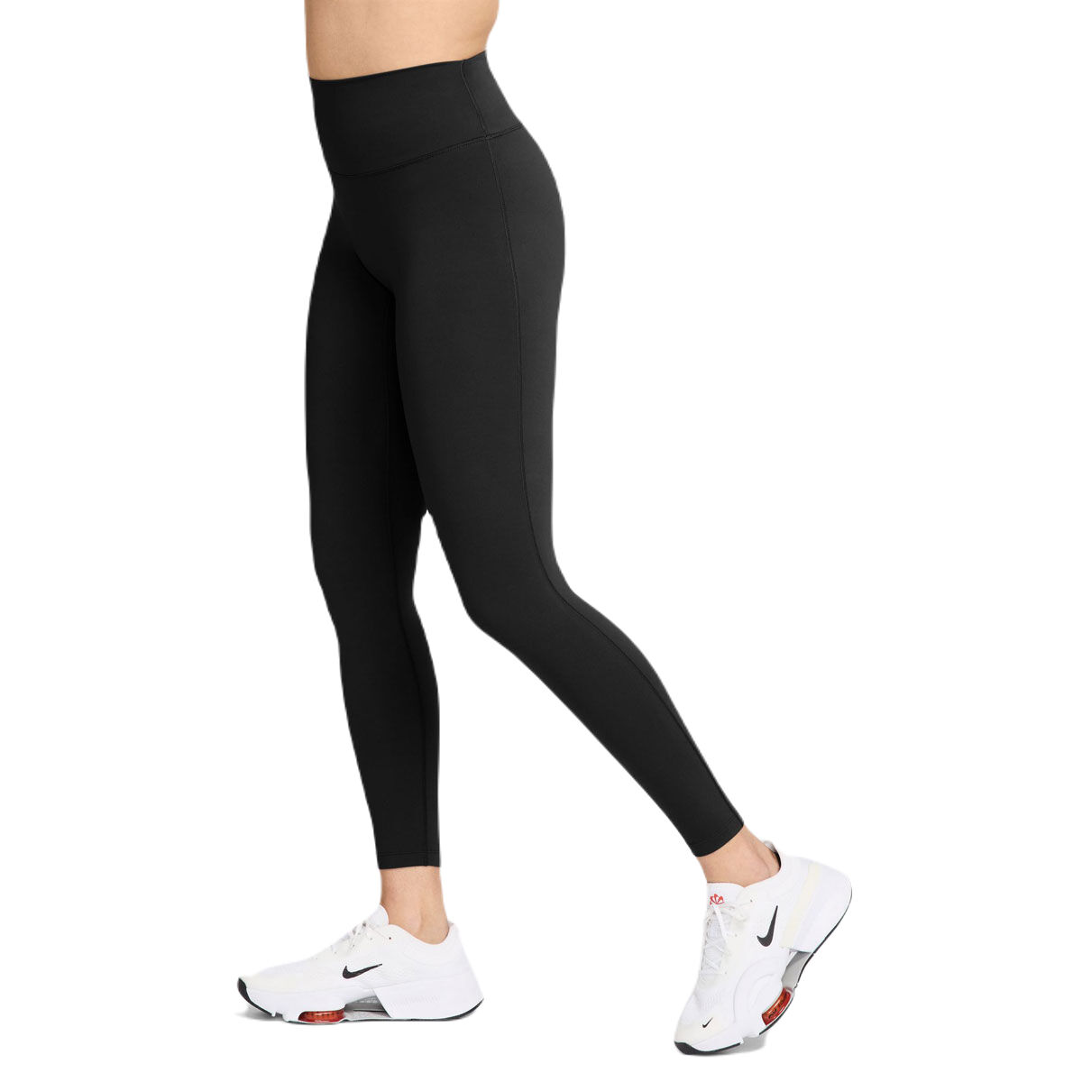 Nike Womens One Dri-FIT U-Seam High Rise Tights - Black slider