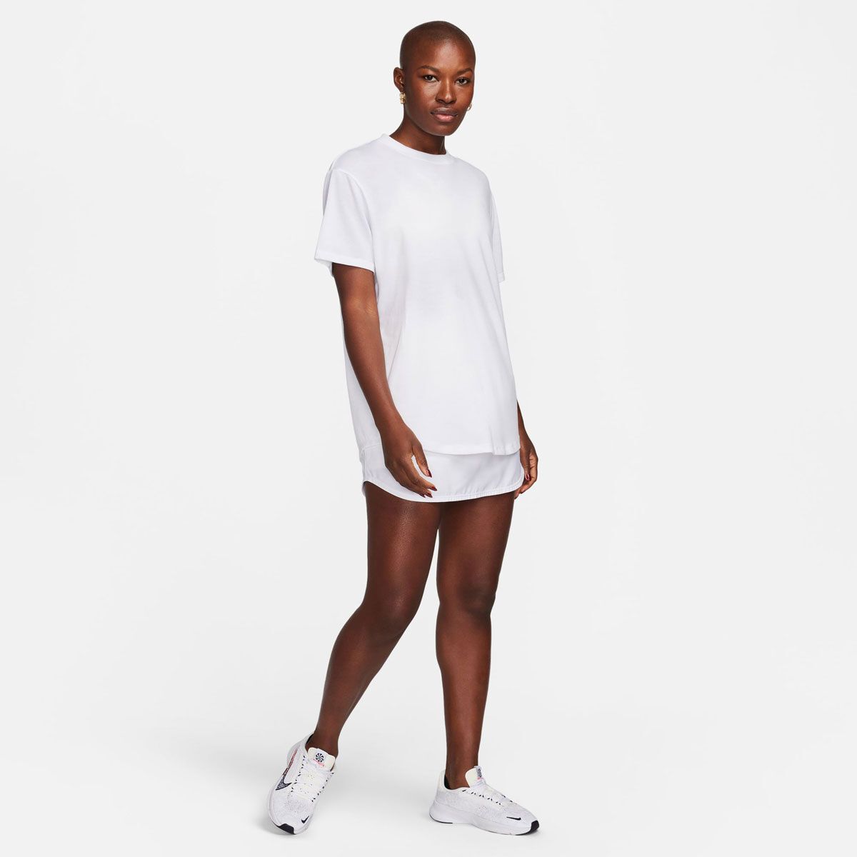 Nike Womens One Relaxed Dri-FIT Short Sleeve Tee - Black slider