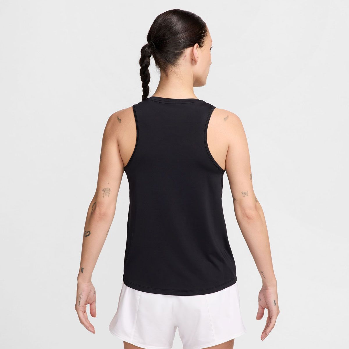 Nike Womens One Swoosh Dri-FIT Running Tank - Black slider