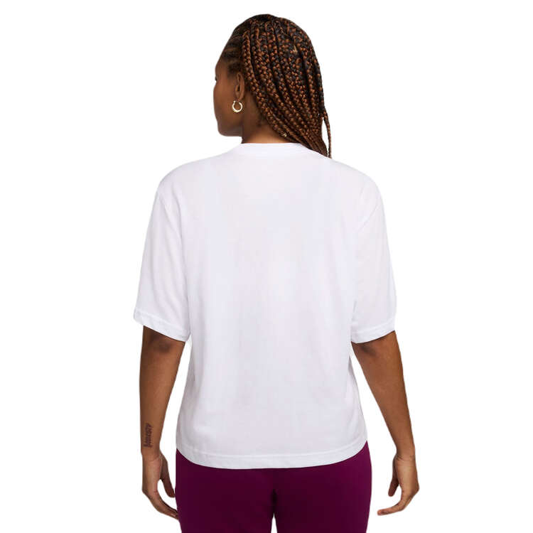 Nike Womens Slam Dri-FIT Short Sleeve Tee - White slider