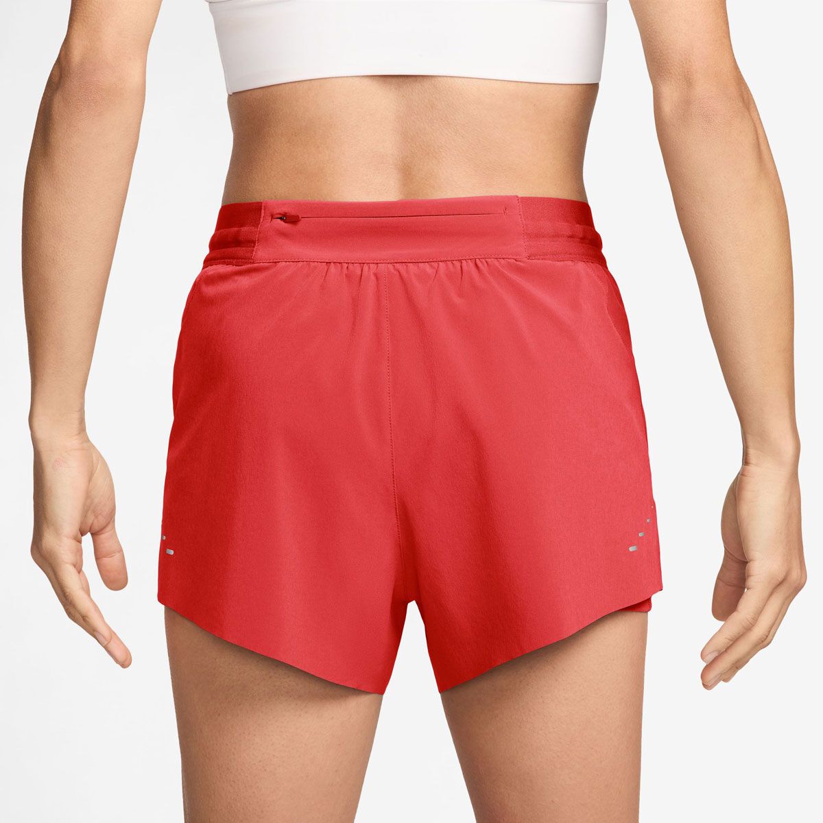 Nike Womens Swift Dri-FIT Mid Rise 2 in 1 Running Shorts - Brown slider