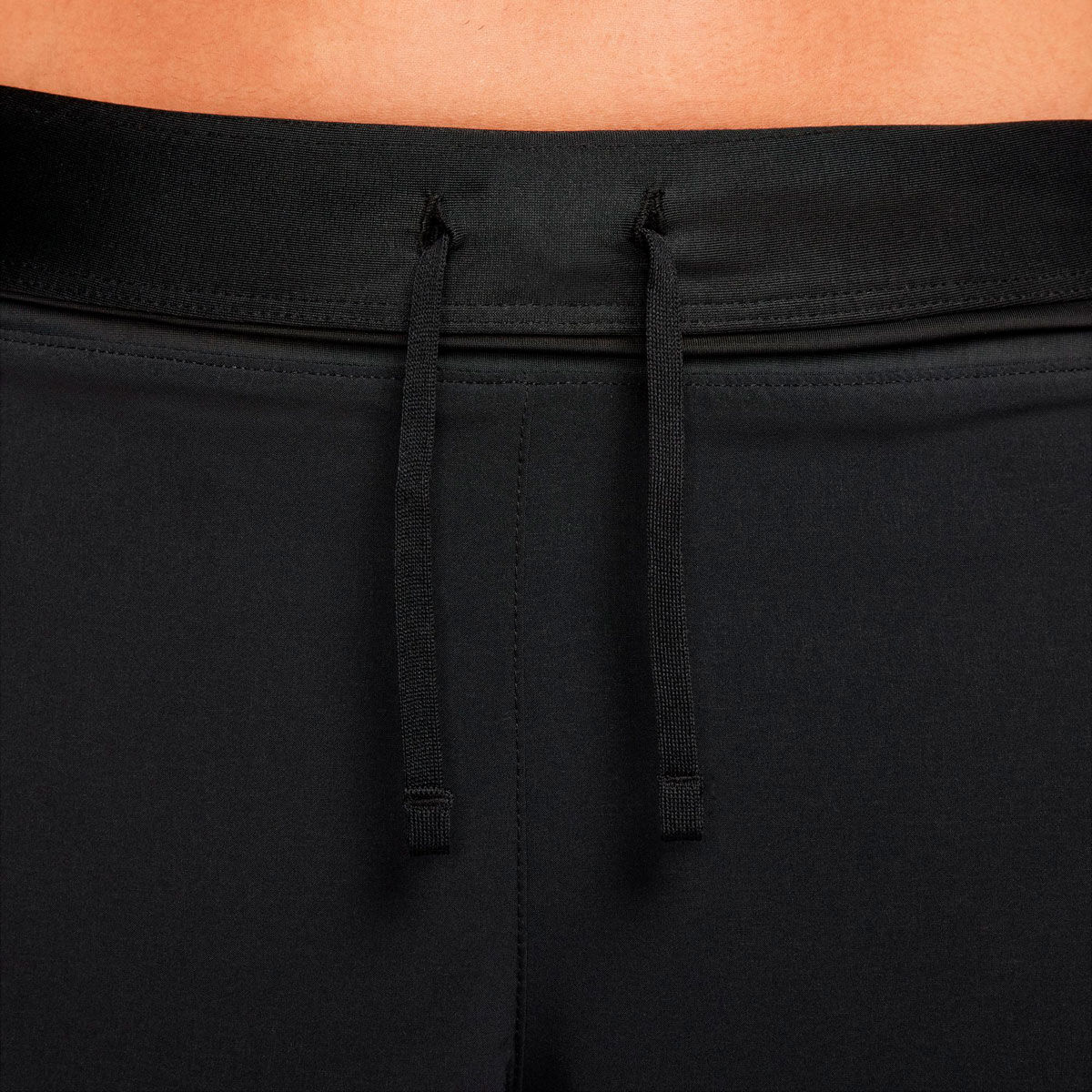 Nike Womens Swift Dri-FIT Mid Rise 3 Inch 2 in 1 Running Shorts Black XS - Black slider