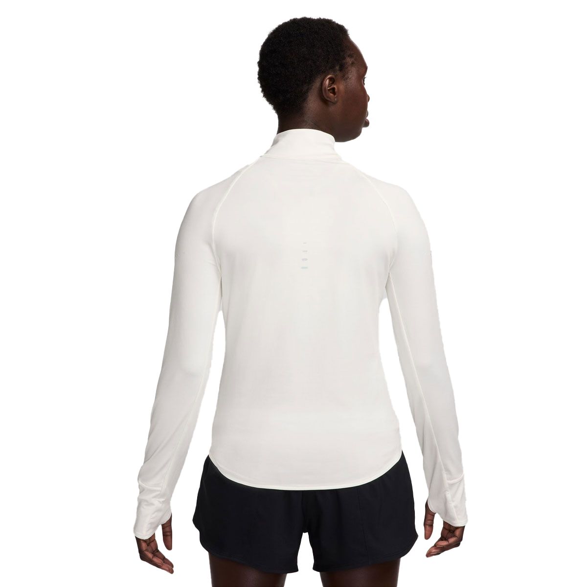 Nike Womens Swift Dri-FIT UV Half Zip Long Sleeve Running Top - Sail slider