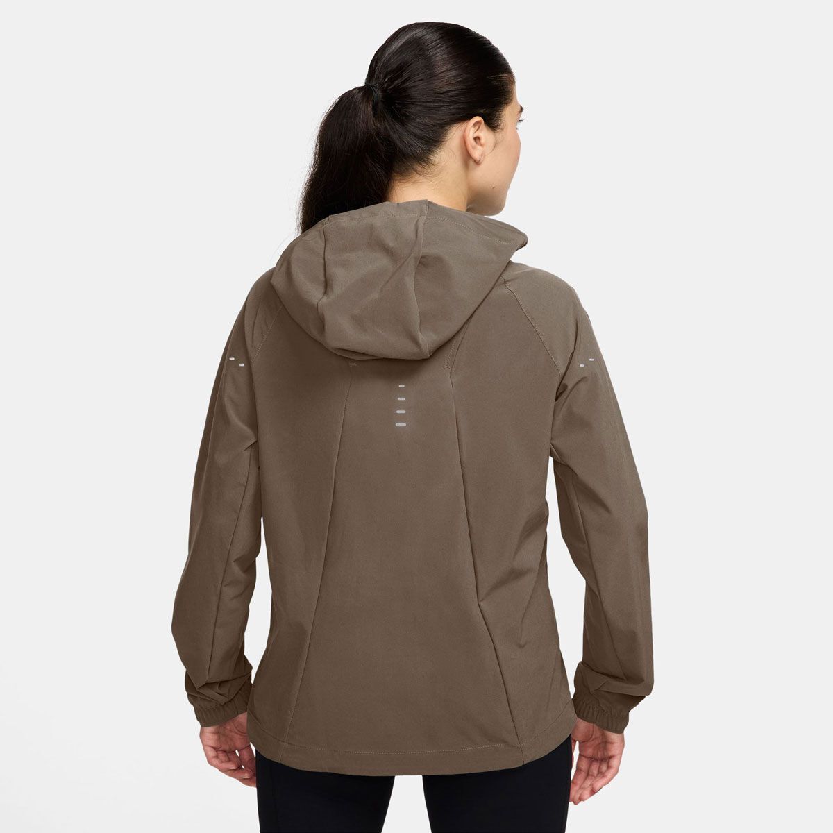 Nike Womens Swift Repel Packable Running Jacket - Brown slider