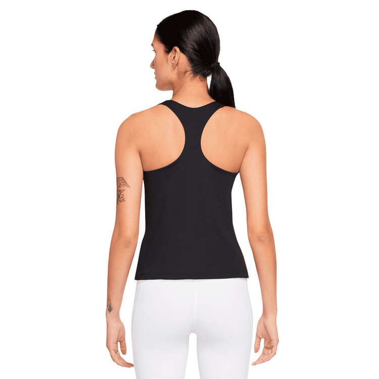 Nike Womens Swoosh Dri-FIT Medium Support Padded Sports Bra Tank - White slider