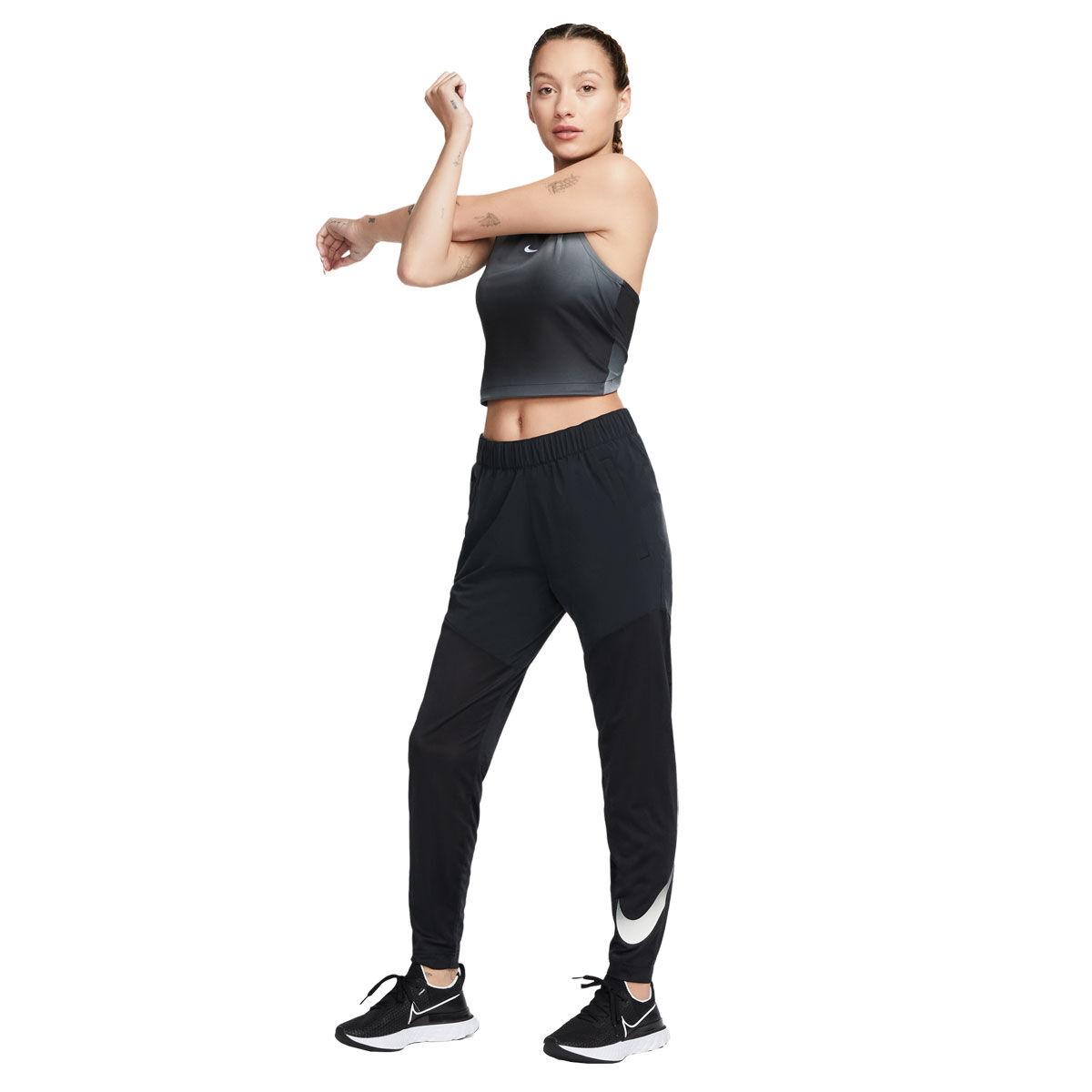 Nike Womens Swoosh Run Pants - Black slider