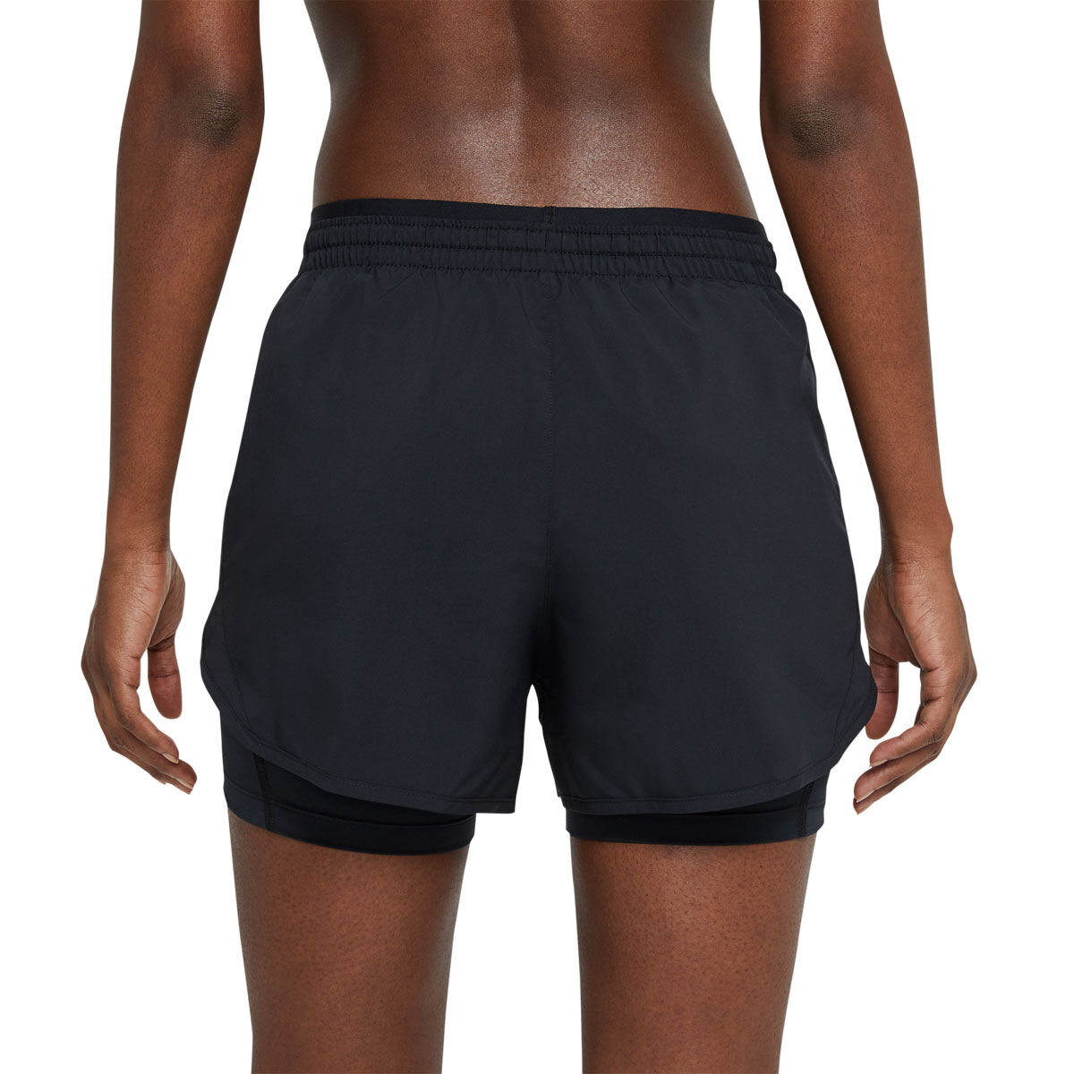 Nike Womens Tempo Luxe 2 in 1 Running Shorts Black XS - Black slider