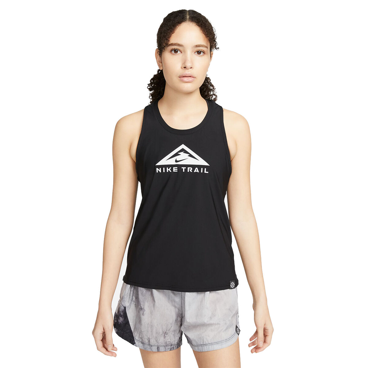 Nike Womens Trail Dri-FIT Running Tank - Black slider