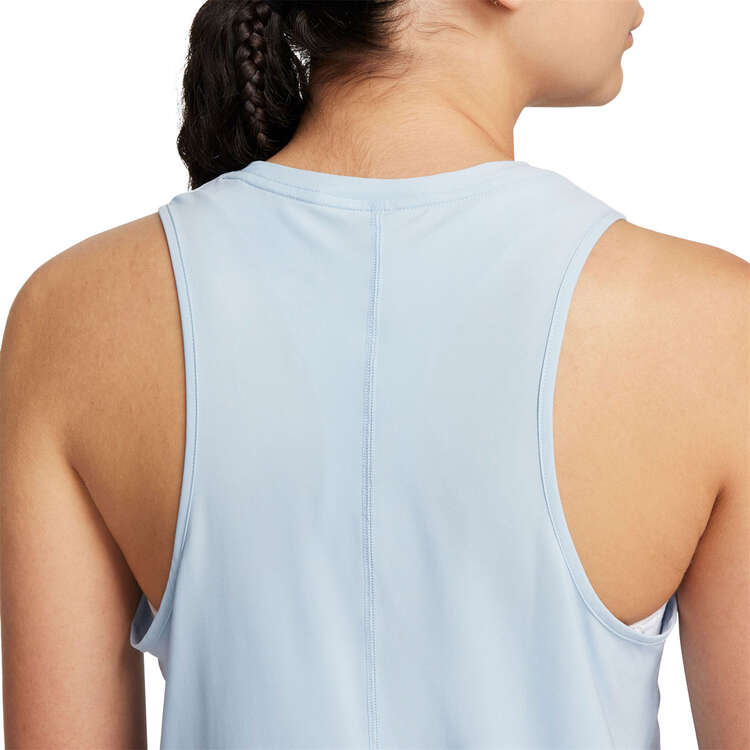 Nike Womens Trail Dri-FIT Running Tank - Blue slider