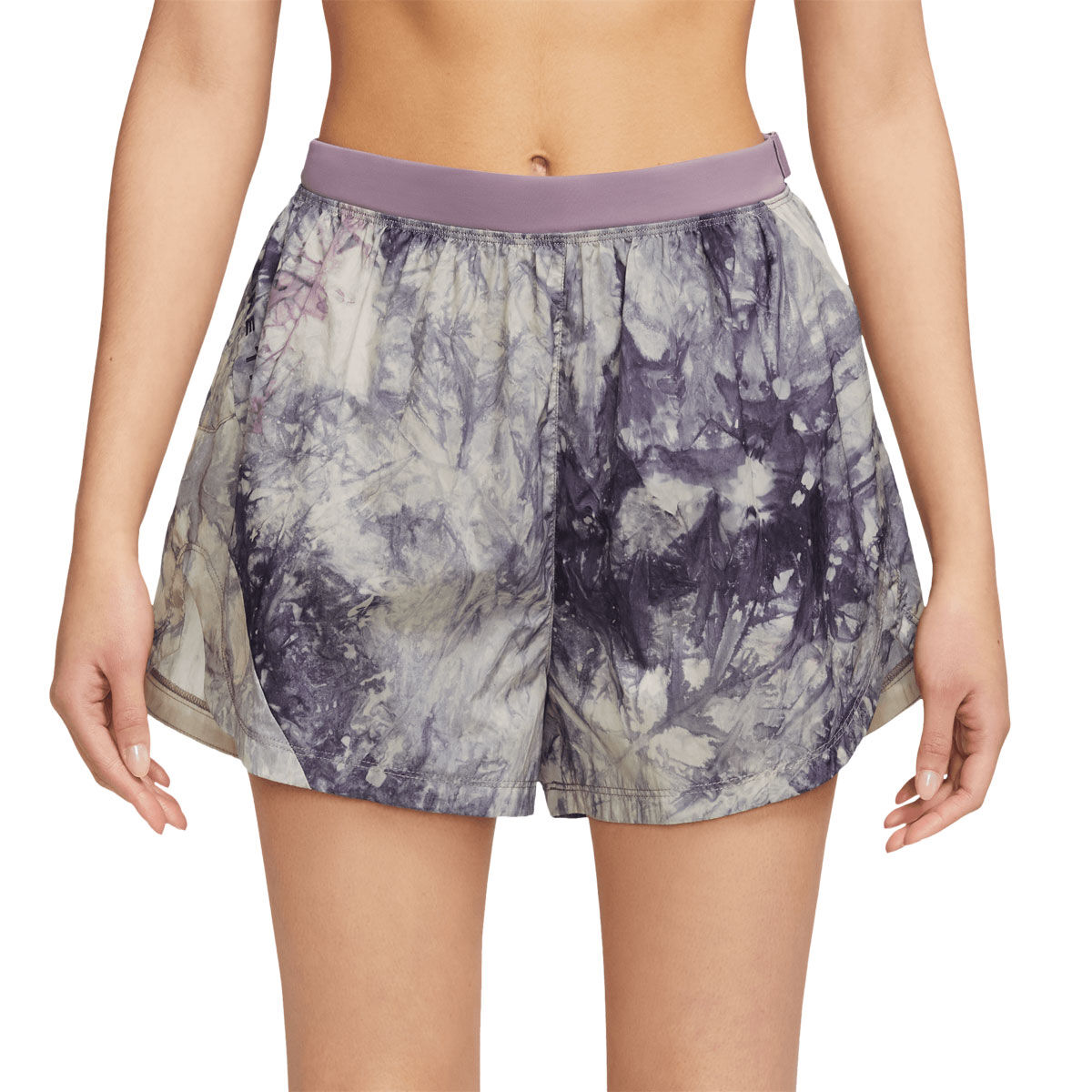 Nike Womens Trail Repel Mid Rise 3 Inch Brief-Lined Running Shorts - Print slider