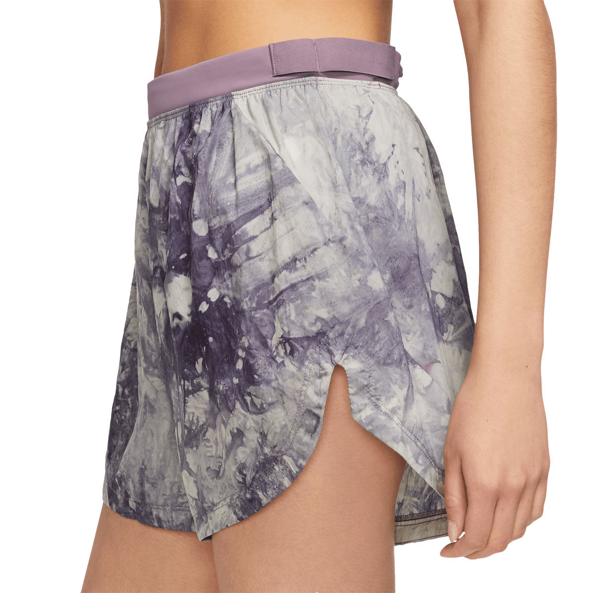 Nike Womens Trail Repel Mid Rise 3 Inch Brief-Lined Running Shorts - Print slider