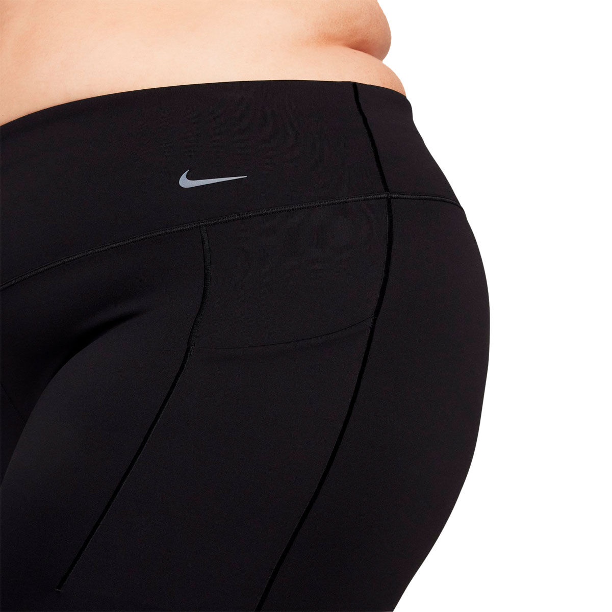 Nike Womens Universa Dri-FIT High Rise 7/8 Tights - Purple slider