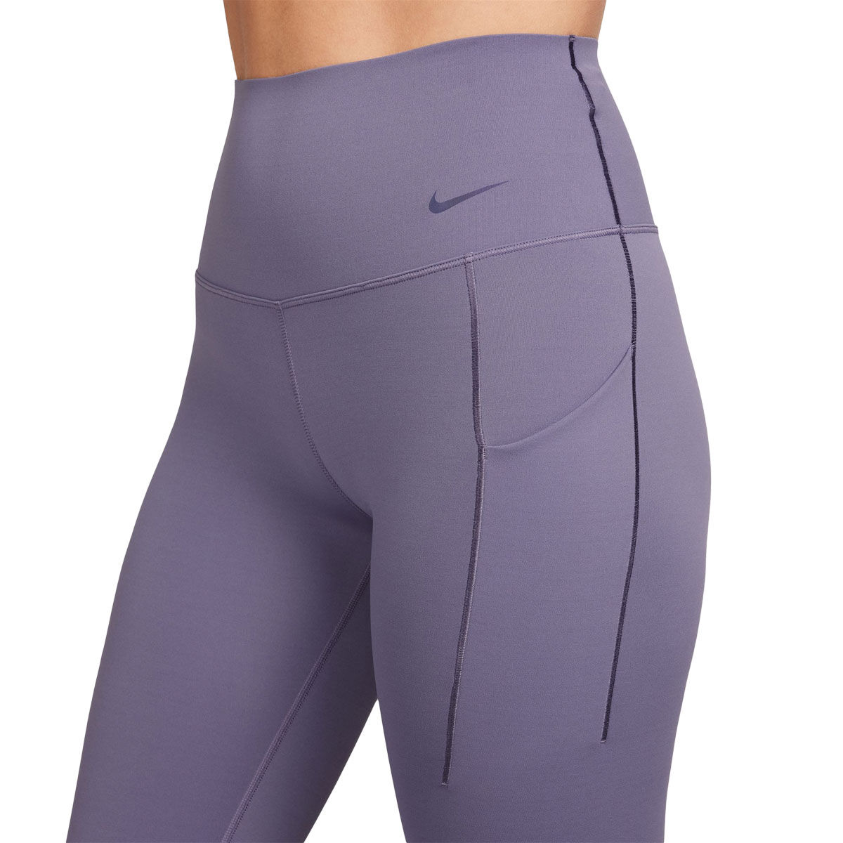 Nike Womens Universa Dri-FIT High Rise 7/8 Tights - Purple slider