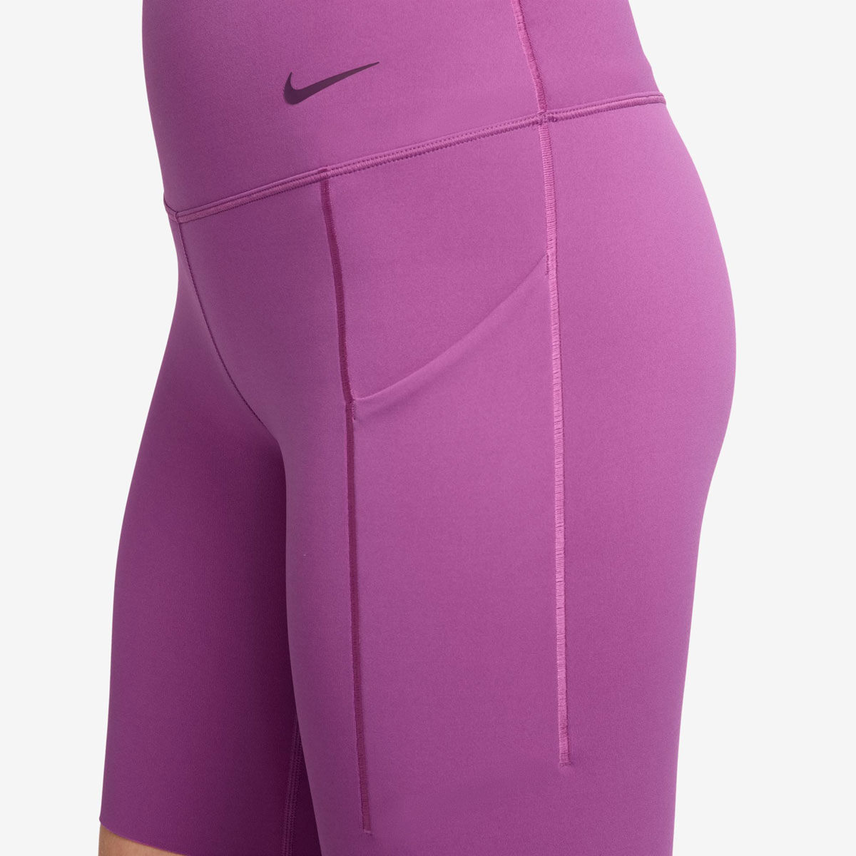 Nike Womens Universa Dri-FIT High Rise 8 Inch Bike Shorts - Fuschia slider