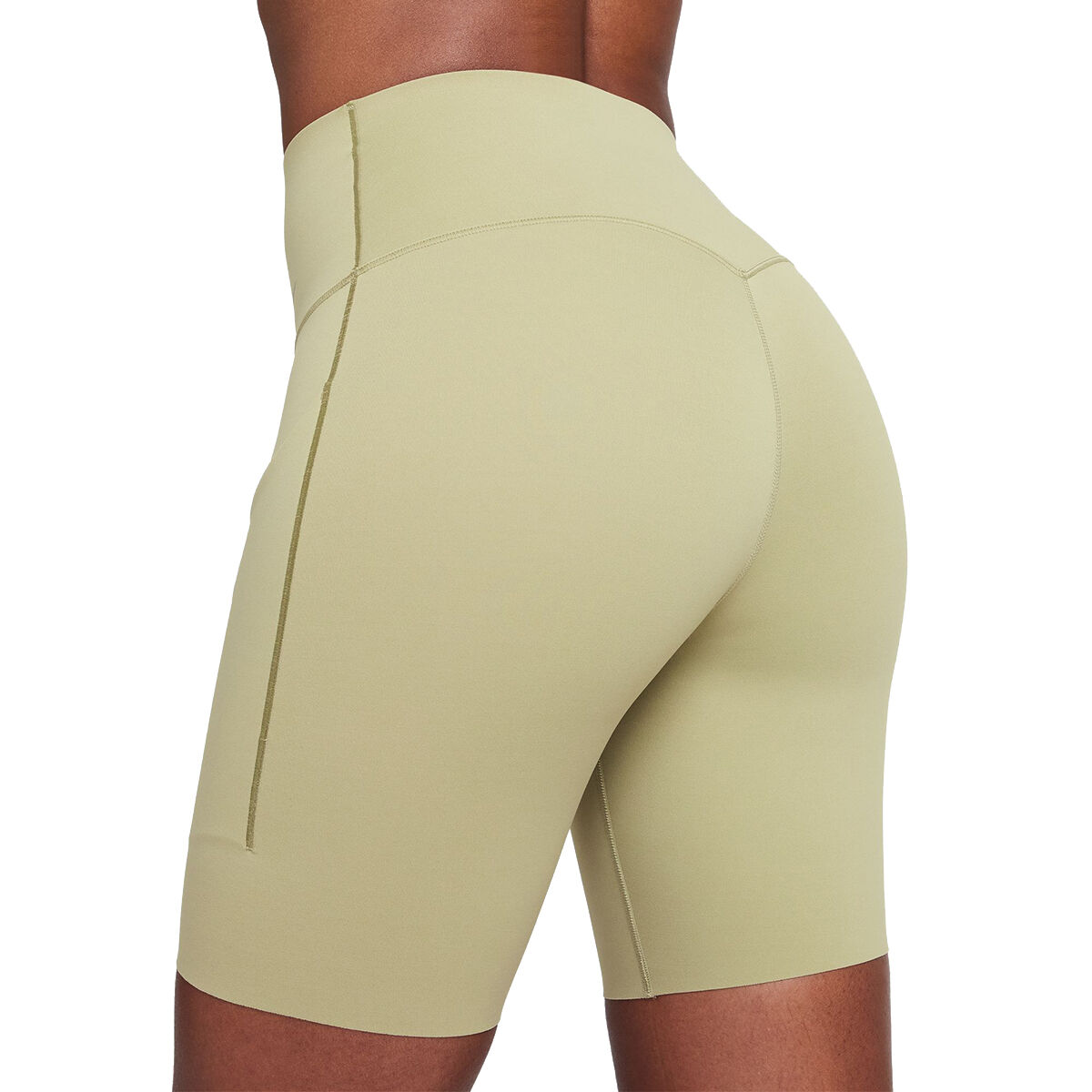 Nike Womens Universa Dri-FIT High Rise 8 Inch Short Tights - Green slider