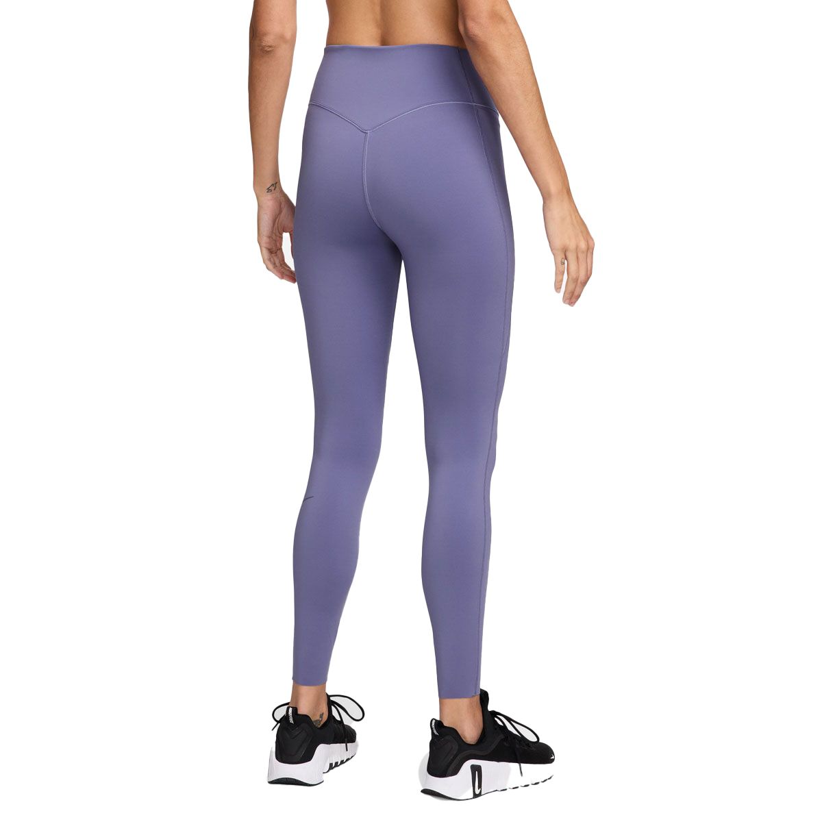 Nike Womens Universa Dri-FIT High Rise Full Length Pocket Tights - Amethyst slider
