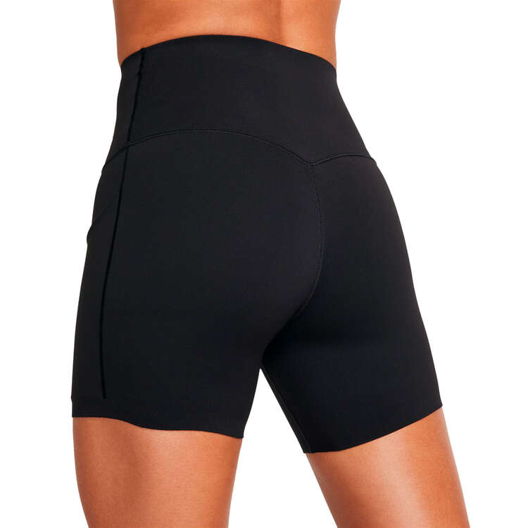 Nike Womens Universa High Rise 5 Inch Short Tights - Black slider