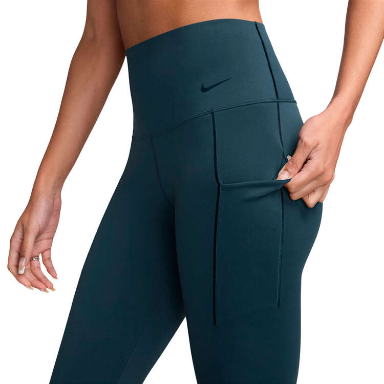 Nike Womens Universa High Rise 7/8 Tights - Navy slider