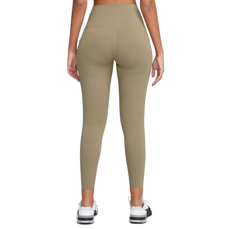 Nike Womens Universa High-Waisted 7/8 Tights - Green slider