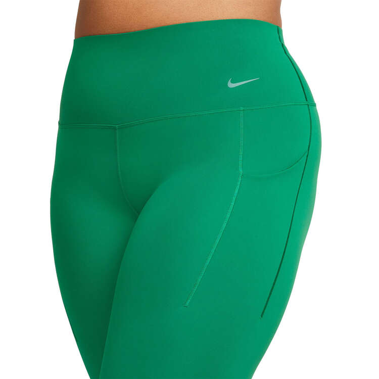 Nike Womens Universa High-Waisted 7/8 Tights - Green slider