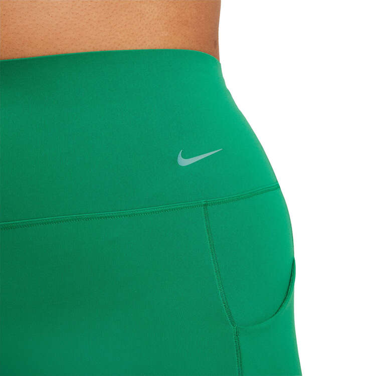 Nike Womens Universa High-Waisted 7/8 Tights - Green slider