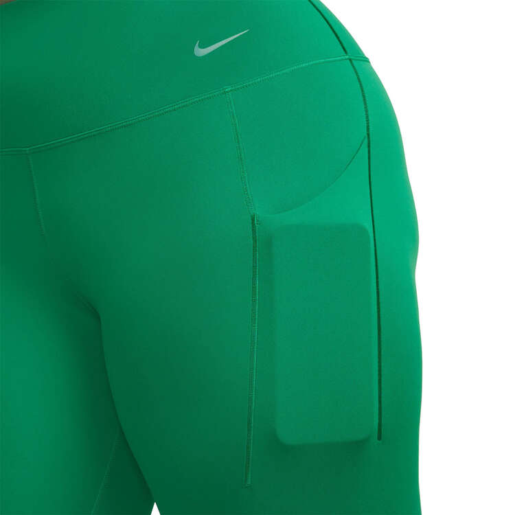 Nike Womens Universa High-Waisted 7/8 Tights - Green slider