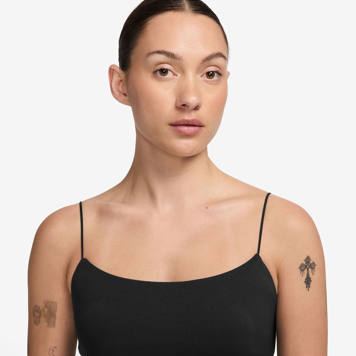 Nike Womens Zenvy Dri-FIT Cami Tank - Black slider