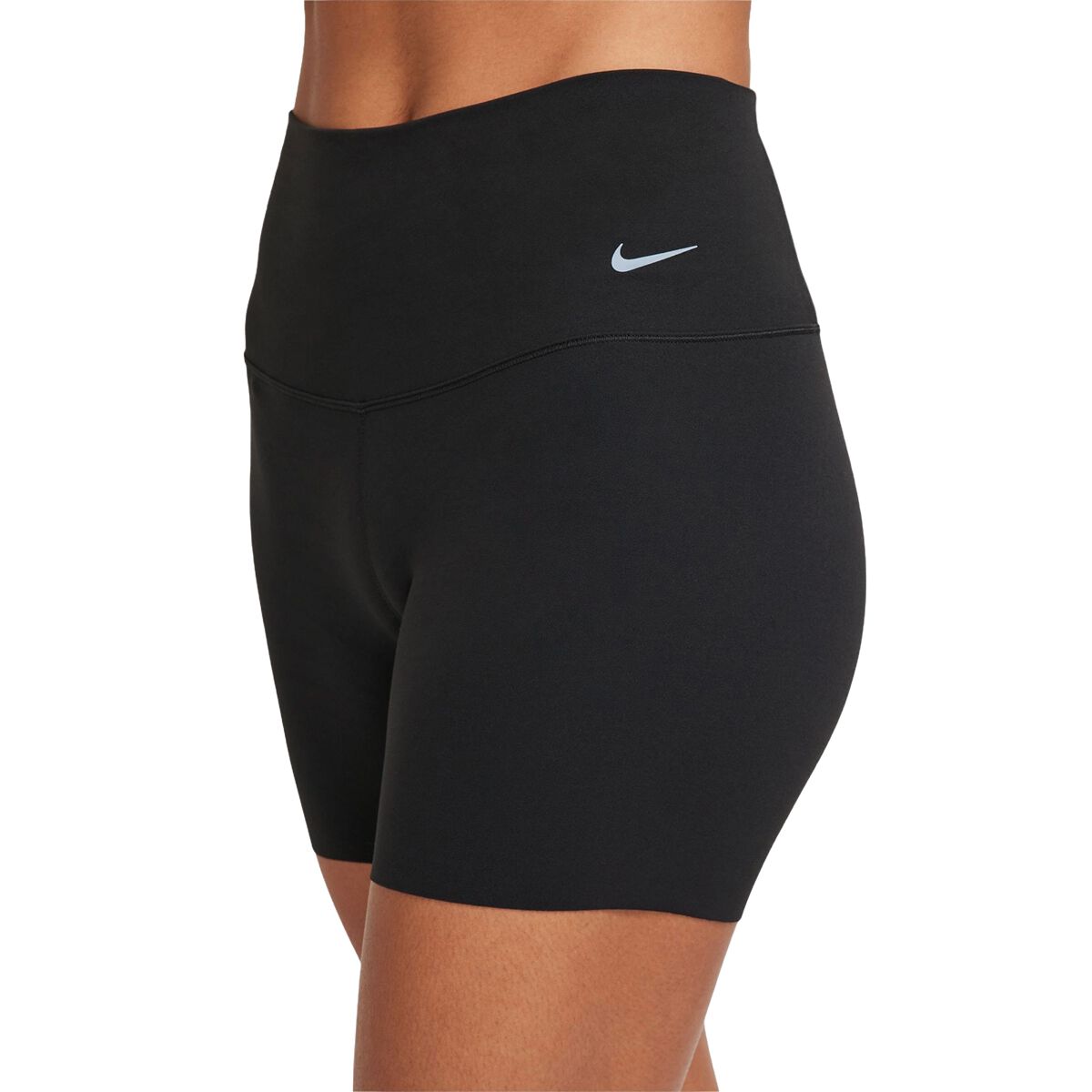 Nike Womens Zenvy Dri-FIT High Rise 5 Inch Short Tights - Red slider