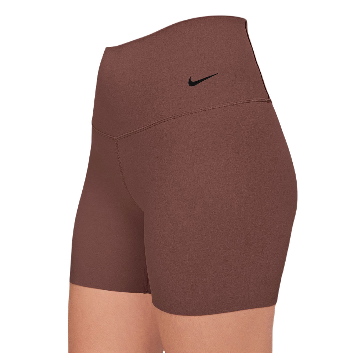 Nike Womens Zenvy Dri-FIT High Rise 5 Inch Short Tights - Red slider