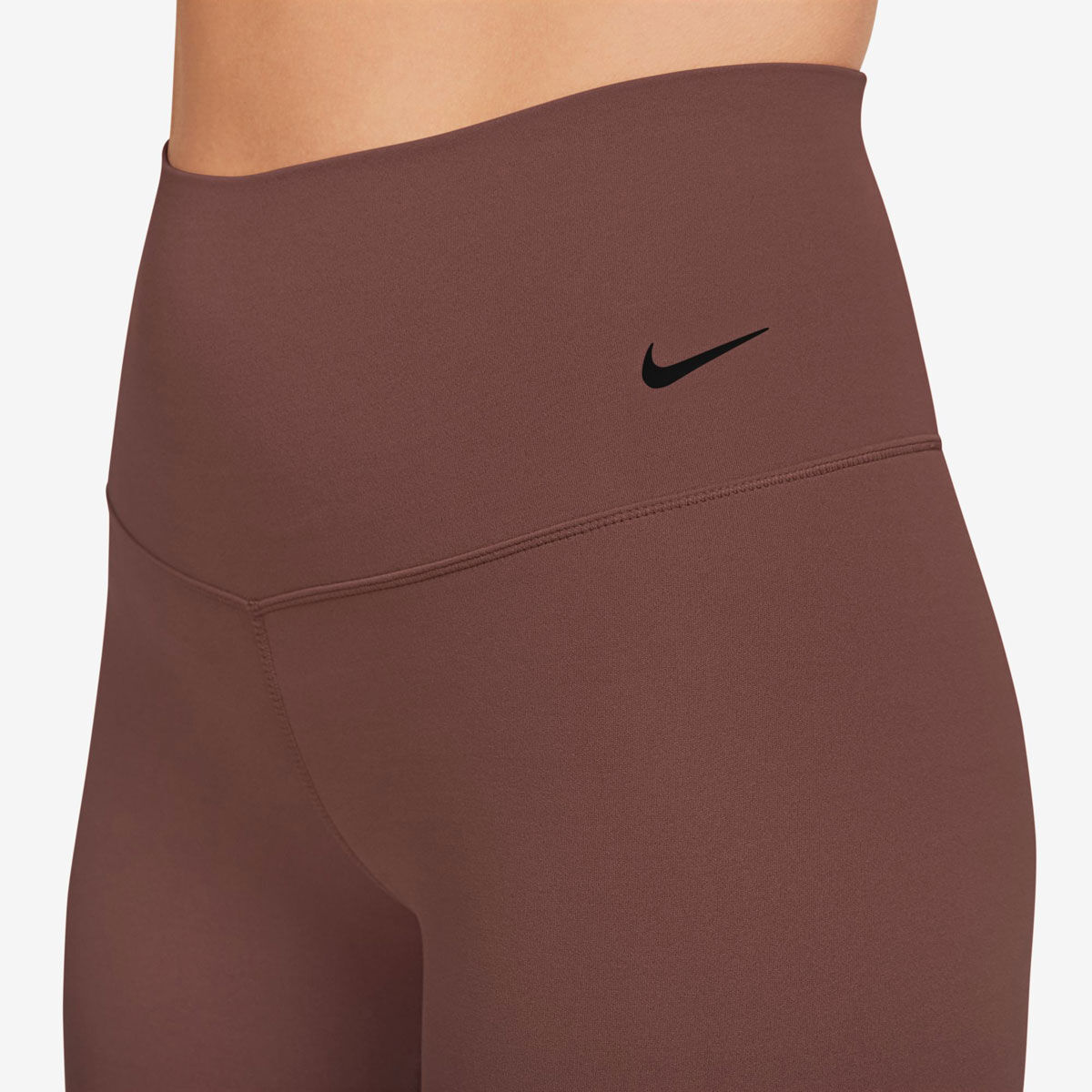 Nike Womens Zenvy Dri-FIT High Rise 5 Inch Short Tights - Red slider