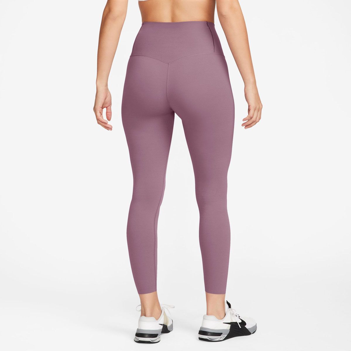 Nike Womens Zenvy Dri-FIT High Rise 7/8 Tights - Plum slider