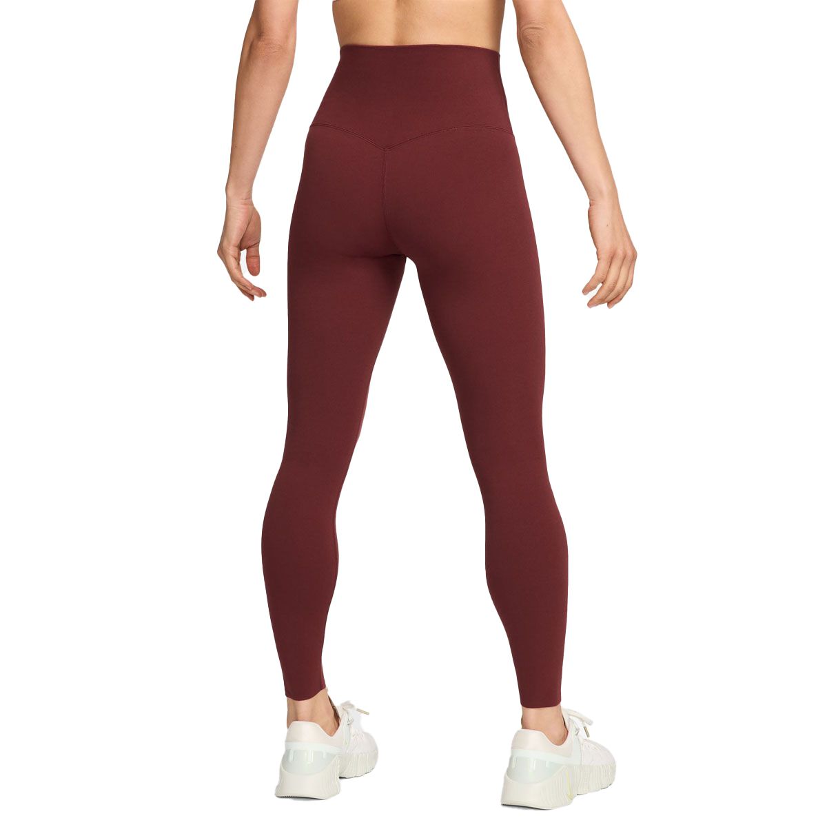 Nike Womens Zenvy Dri-FIT High Rise 7/8 Tights - Red slider