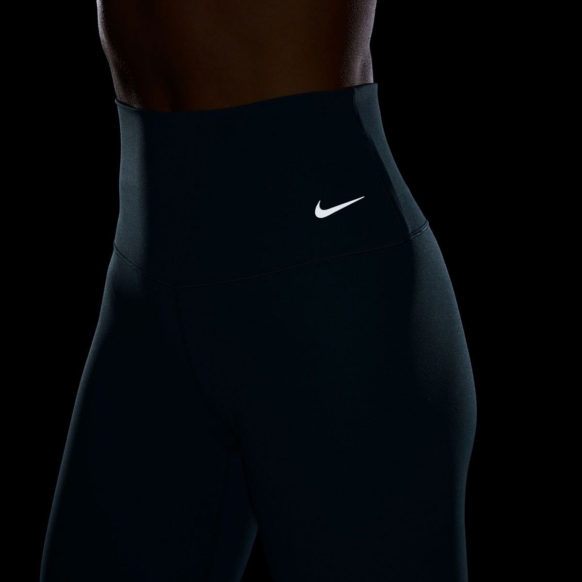 Nike Womens Zenvy Dri-FIT High Rise Full Length Tights - Blue slider