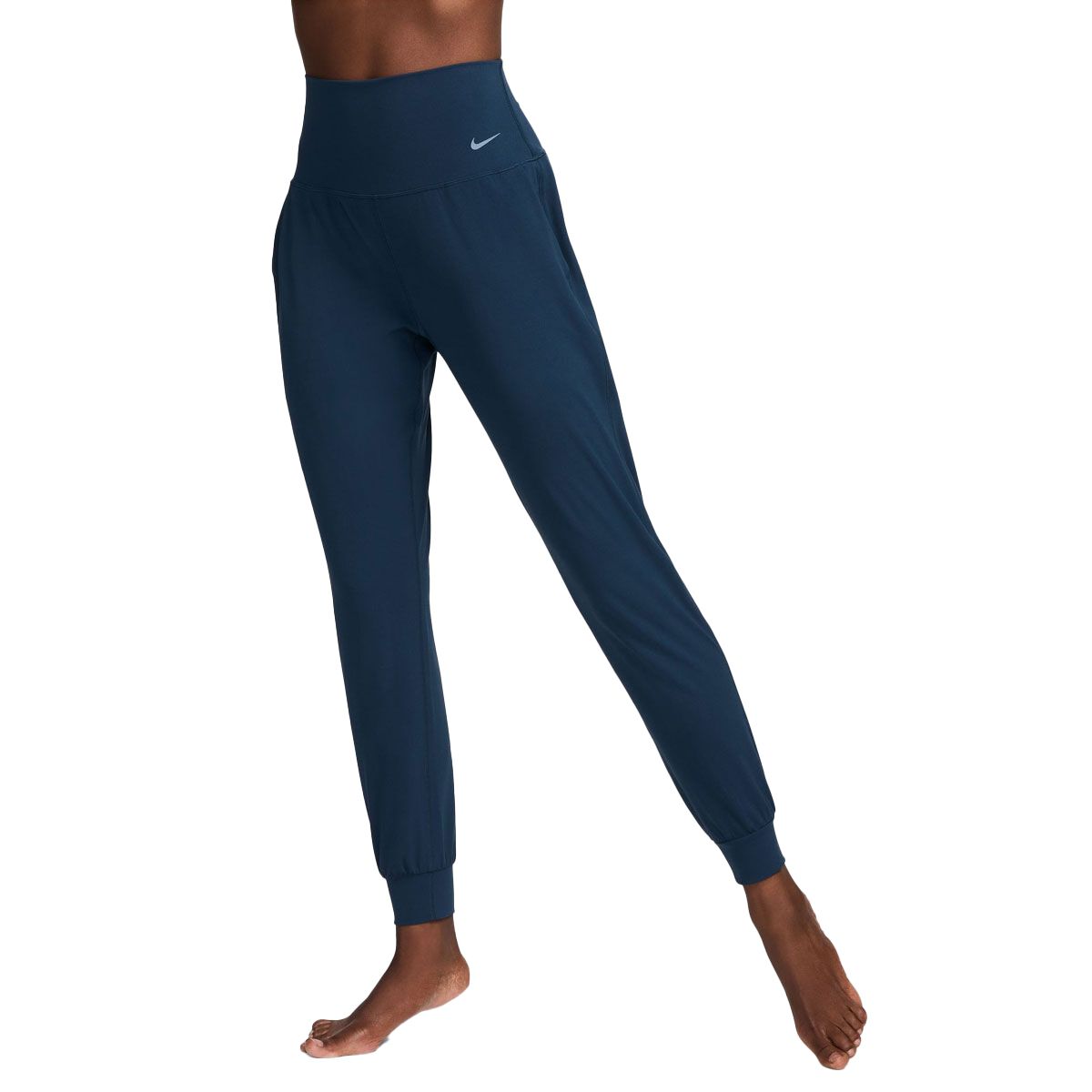 Nike Womens Zenvy Dri-FIT High Rise Jogger Training Pants - Navy slider