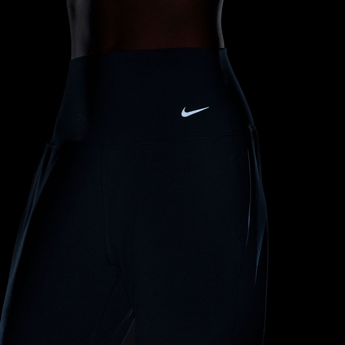 Nike Womens Zenvy Dri-FIT High Rise Jogger Training Pants - Navy slider